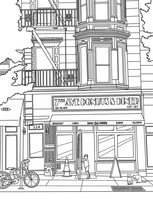 Park Slope Coloring Book