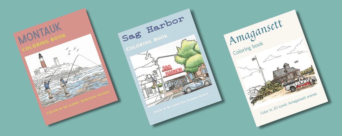 The Hamptons Coloring Books & Gifts