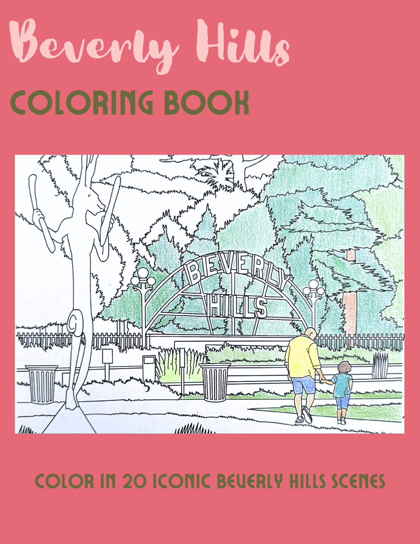 Beverly Hills Coloring Book - Kitson Edition
