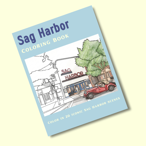 Sag Harbor Coloring Book – Hamptons Landmarks