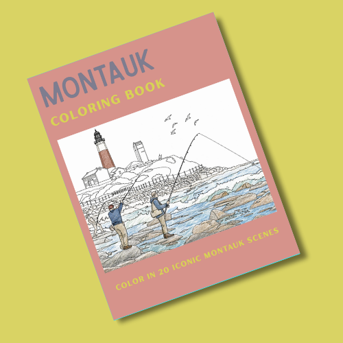 Montauk, Hamptons Coloring Book