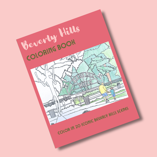 Kitson × Local Color — A Beverly Hills Coloring Book