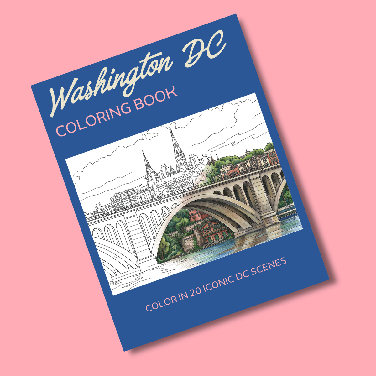 Washington DC Coloring Book
