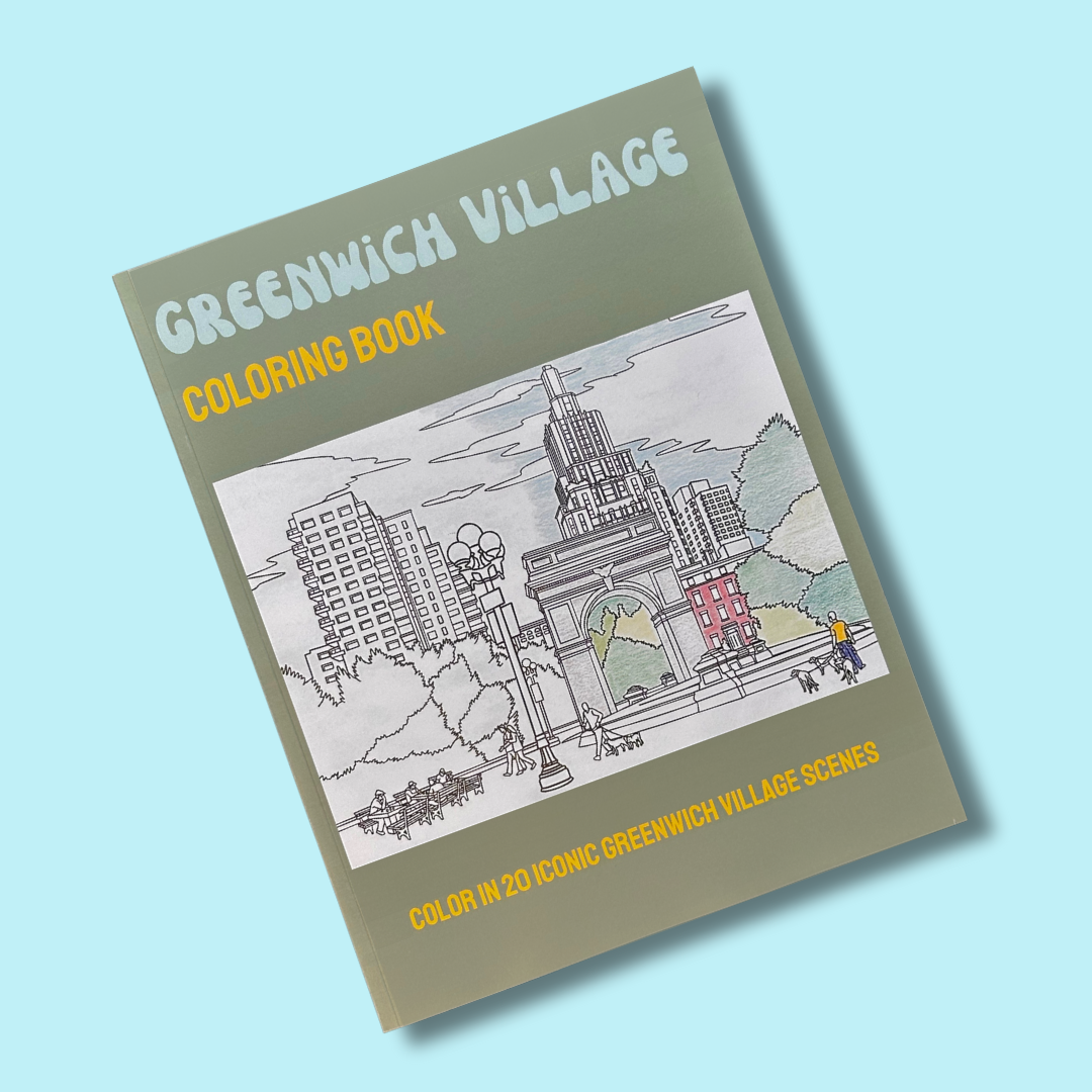 Greenwich Village Coloring Book