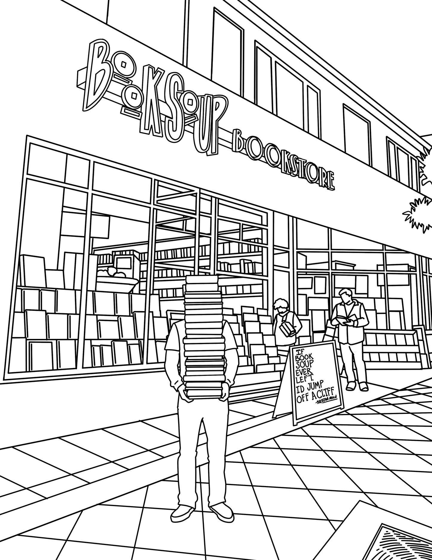 West Hollywood Coloring Book