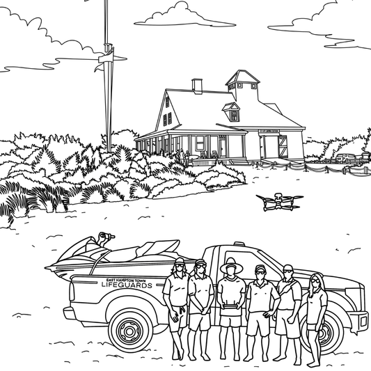 Amagansett Coloring Book - Local Color Shop - 