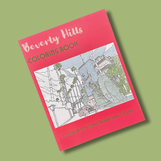 Beverly Hills Coloring Book - Local Color Shop - CB-BEVERLYHILLS-06