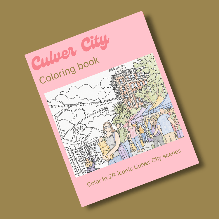 Culver City Coloring Book - Local Color Shop - 