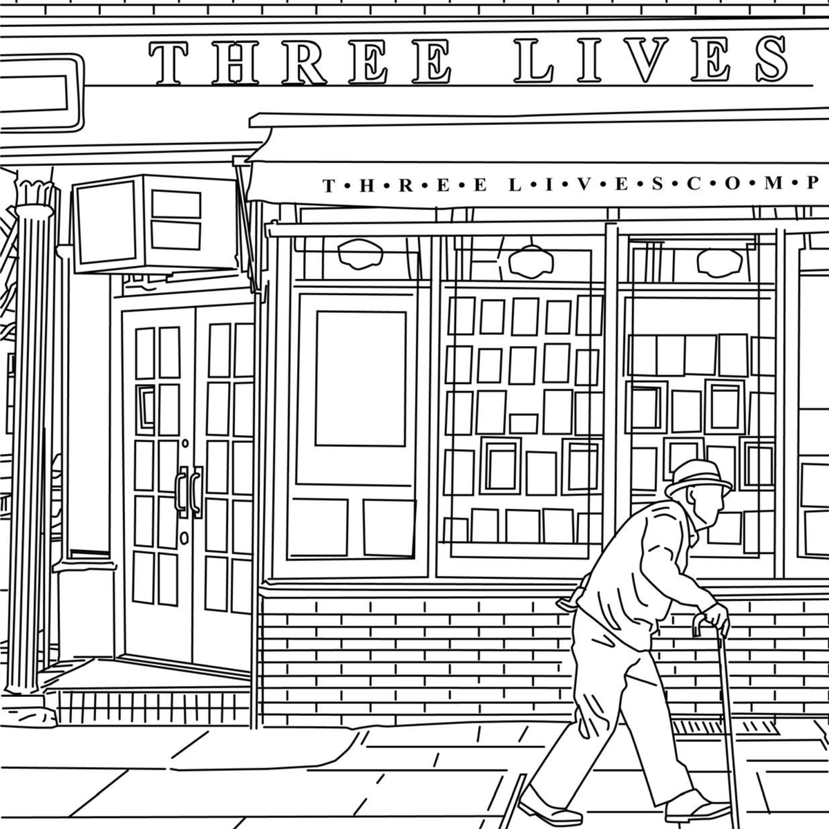 Greenwich Village Coloring Book - Local Color Shop - CB-GREENWICH-07