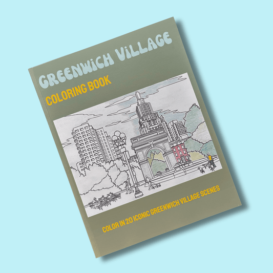 Greenwich Village Coloring Book - Local Color Shop - CB-GREENWICH-07