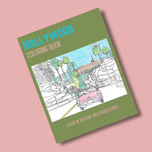 Hollywood Coloring Book - Local Color Shop - CB-HOLLYWOOD-03