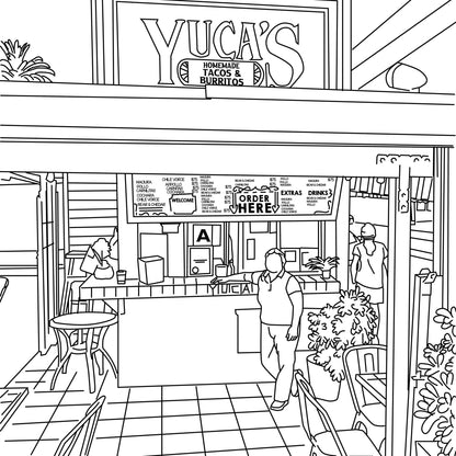 Los Feliz Coloring Book - Local Color Shop - CB-LOSFELIZ-05