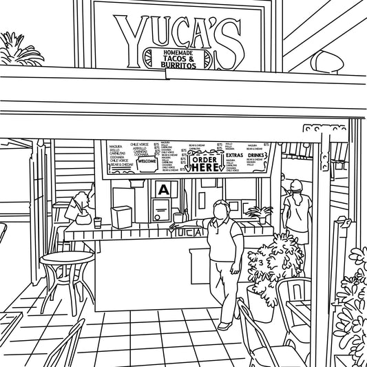 Los Feliz Coloring Book - Local Color Shop - CB-LOSFELIZ-05