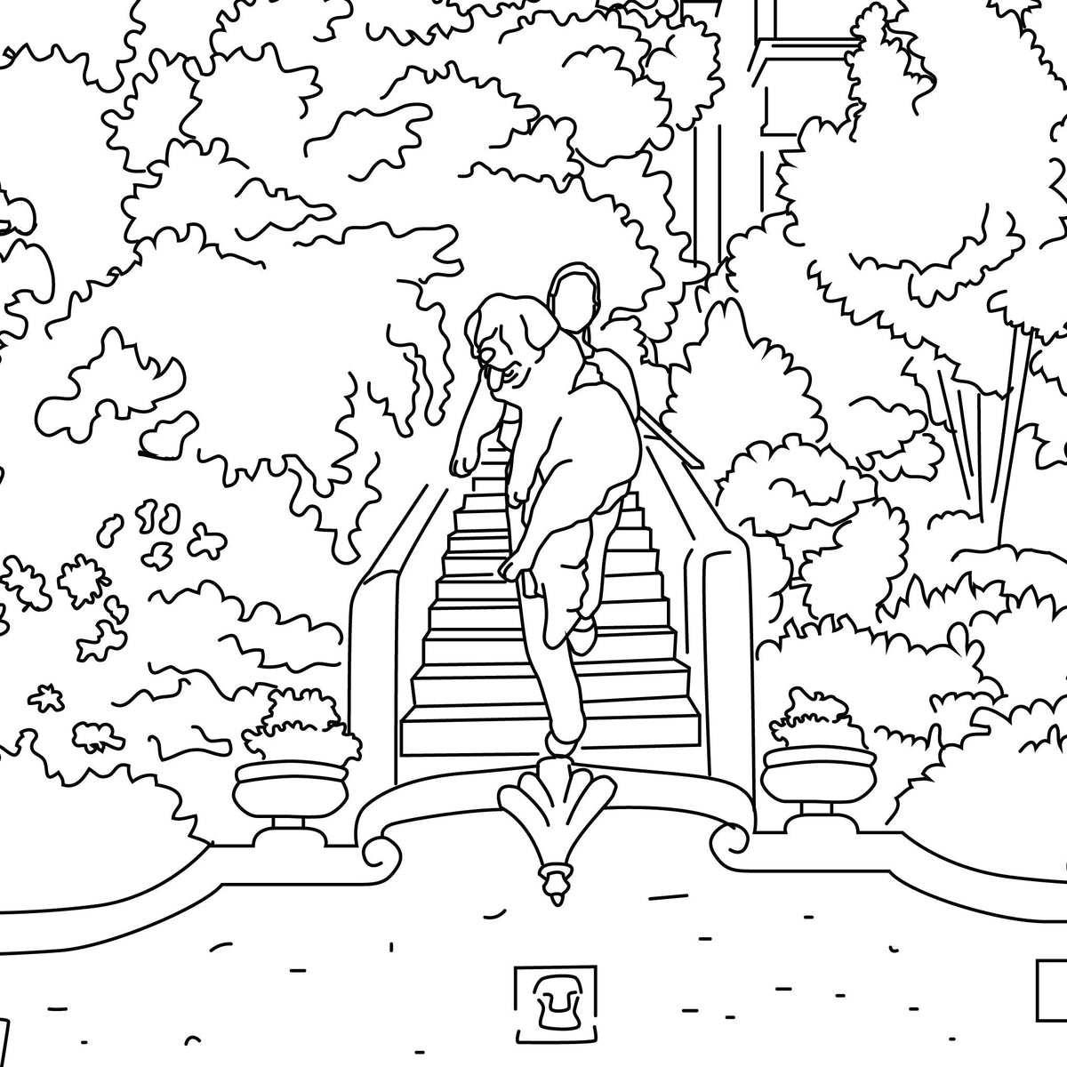 Los Feliz Coloring Book - Local Color Shop - CB-LOSFELIZ-05