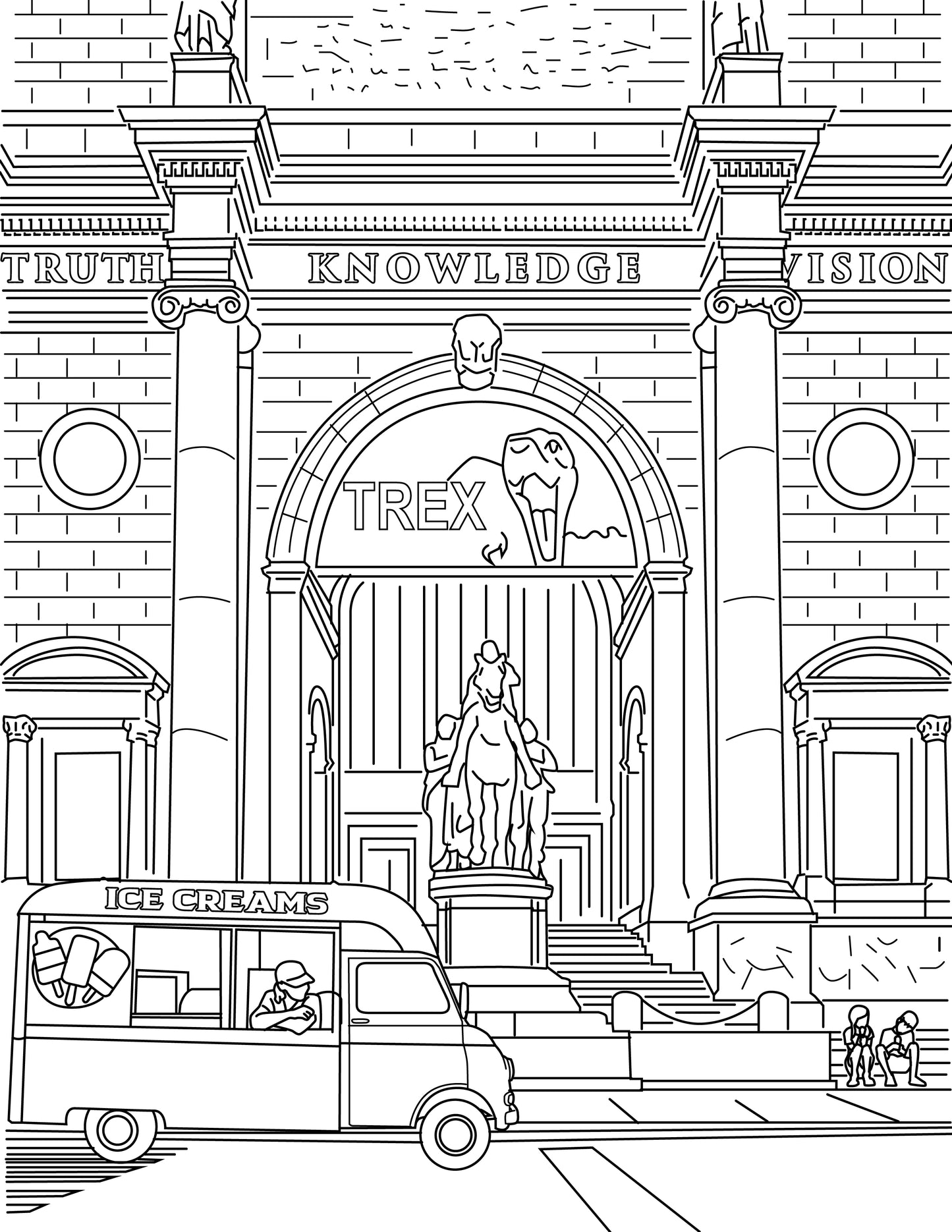 Upper West Side Coloring Book