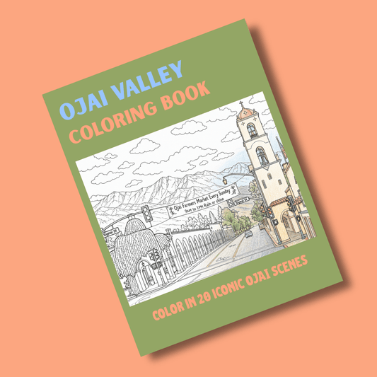 Ojai Valley Coloring Book - Local Color Shop - 