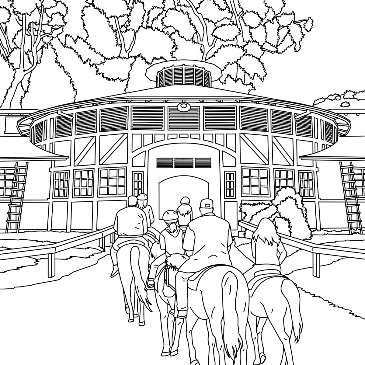 Pacific Palisades Coloring Book - Local Color Shop - CB-PALISADES-11