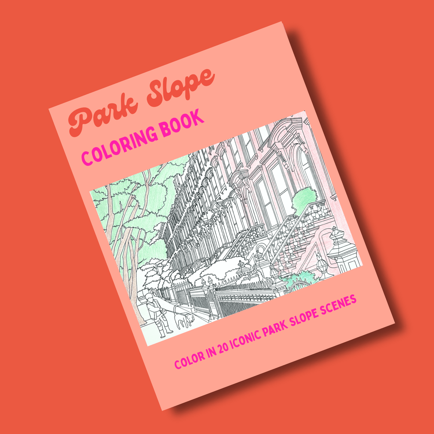 Park Slope Coloring Book - Local Color Shop - CB-PARKSLOPE-10