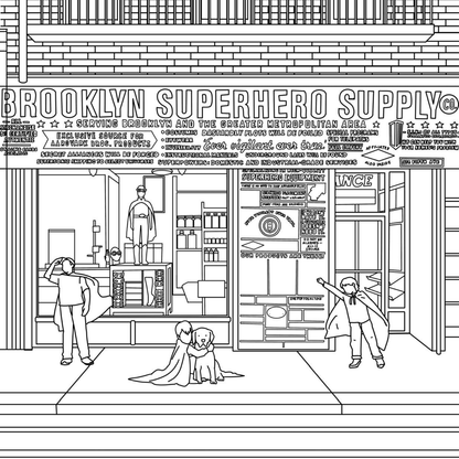 Park Slope Coloring Book - Local Color Shop - CB-PARKSLOPE-10