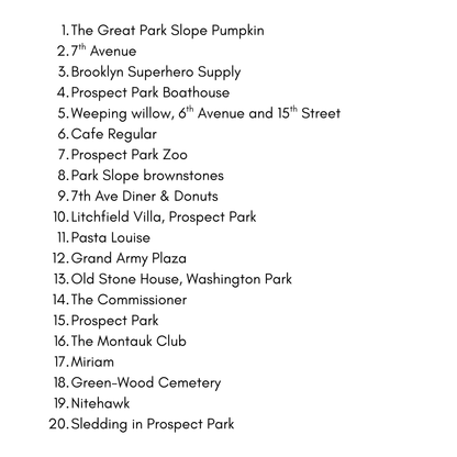Park Slope Coloring Book - Local Color Shop - CB-PARKSLOPE-10