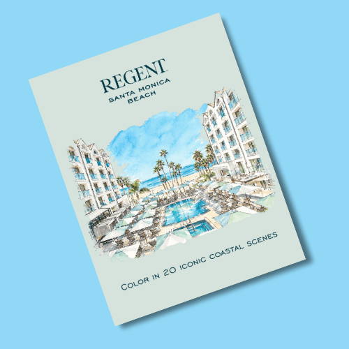 Regent Santa Monica Beach Coloring Book - Local Color Shop - 