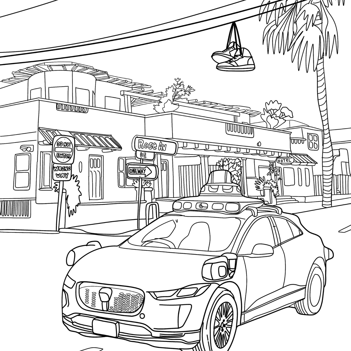 Original Venice Beach Coloring Book - Local Color Shop.
