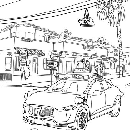 Original Venice Beach Coloring Book - Local Color Shop.