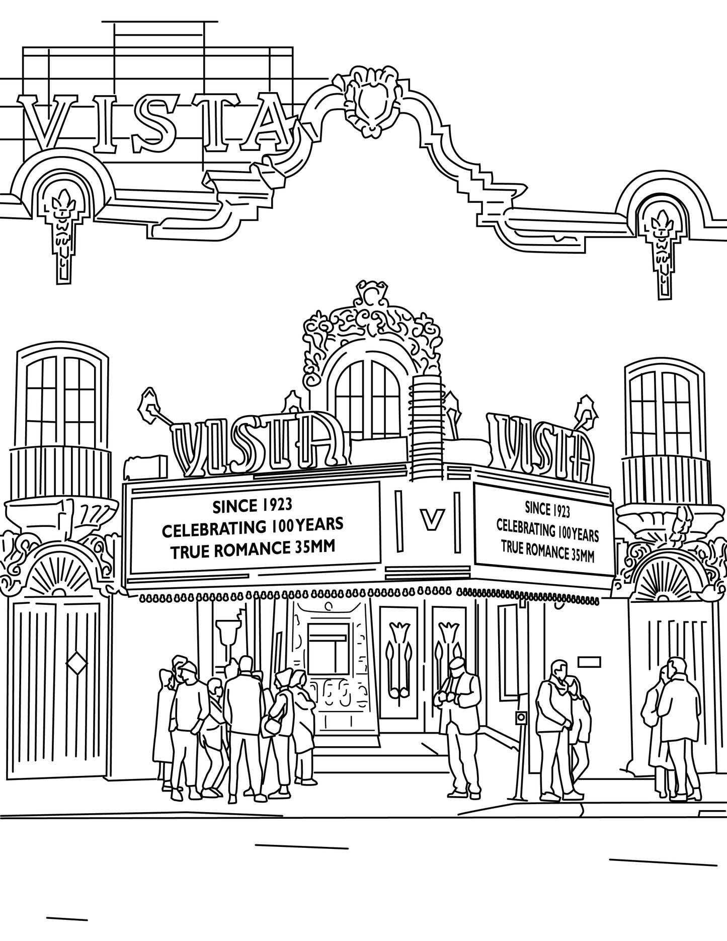Los Feliz Coloring Book